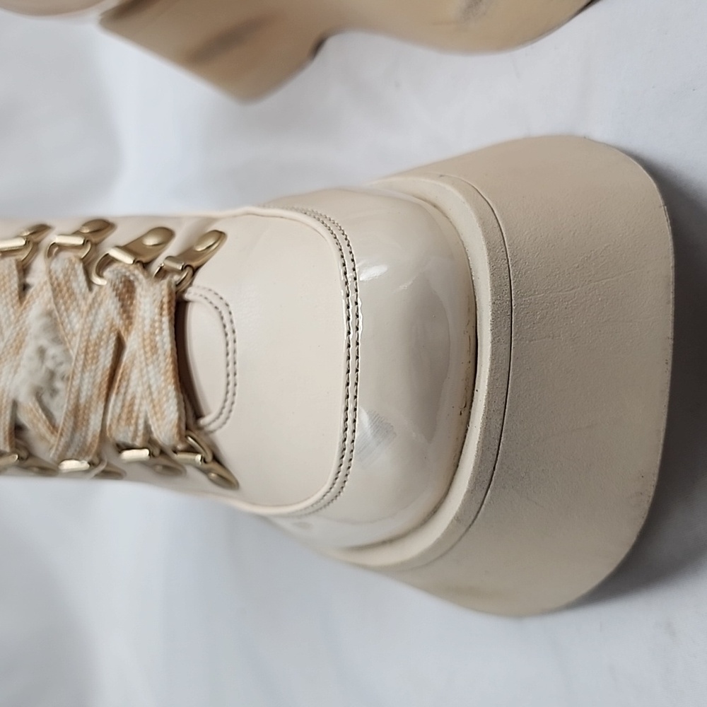 CIRCUS NY●BY SAM EDELMAN●LADIES 6.5●GAIL●DISTRESSED● LACE-UP HIKING BOOTS●NWOB● - Picture 4 of 16